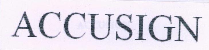 Accusign Device mark 2119917 Trademark