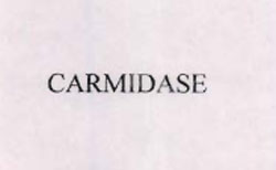 Carmidase Device mark 1094727 Trademark