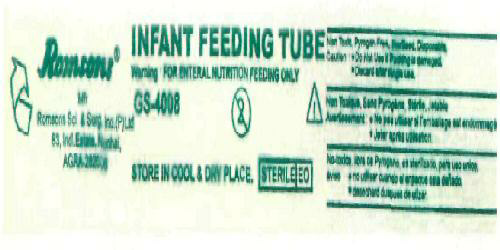 Infant Feeding Tube Label Device mark 1334905 Trademark