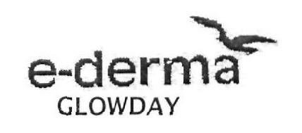 E-derma Glowday (device) Device mark 2806802 Trademark