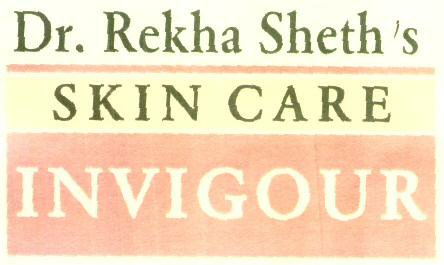 Dr. Rekha Sheth"s Skin Care Invigour (label) Device mark 1591260 Trademark