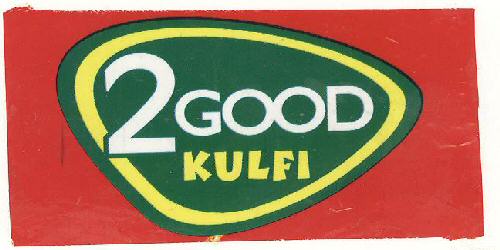 2 Good Kulfi With Device Device mark 1597549 Trademark