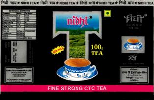 Nidhi Tea (device) Device mark 2173381 Trademark