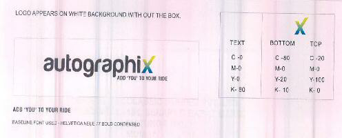 Autographix Add 'you' To Your Ride Device mark 2370947 Trademark