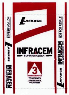 Lafarge Infracem Superior Cement 3(device) Device mark 2546372 Trademark