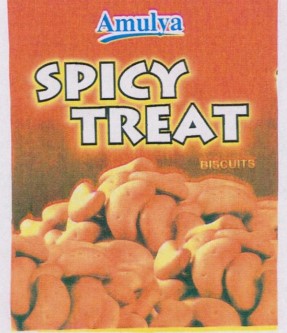 Amulya Spicy Treat (device) Device mark 1362189 Trademark