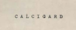 Calcigard Device mark 488192 Trademark
