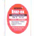 Kores Eraz-ex (label) Device mark 1490608 Trademark
