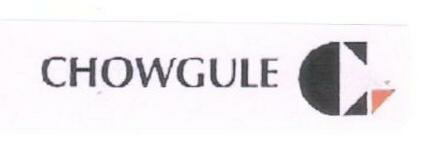 Chowgule (device) Device mark 1671805 Trademark