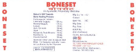 Boneset Device mark 1844960 Trademark