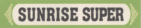 Sunrise Super (label) Device mark 2208776 Trademark