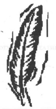 Device Of Feather (label) Device mark 1634011 Trademark