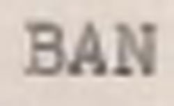Ban Device mark 692532 Trademark