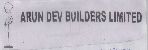 Arun Dev Builders Limited (label) Device mark 1555209 Trademark