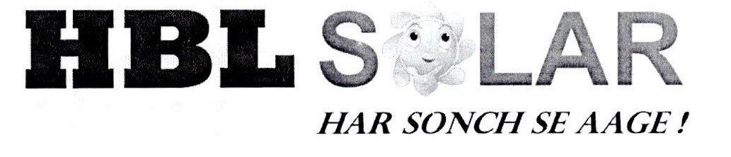 Hbl Solar Device mark 2525376 Trademark