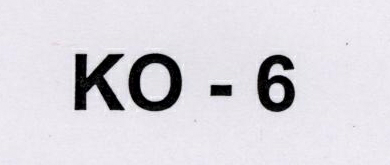 Ko-6 Device mark 1777960 Trademark
