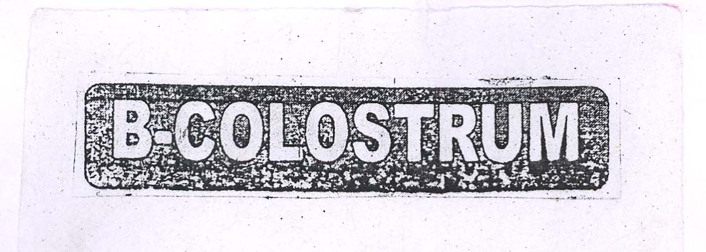 B-colostrum Device mark 1778978 Trademark