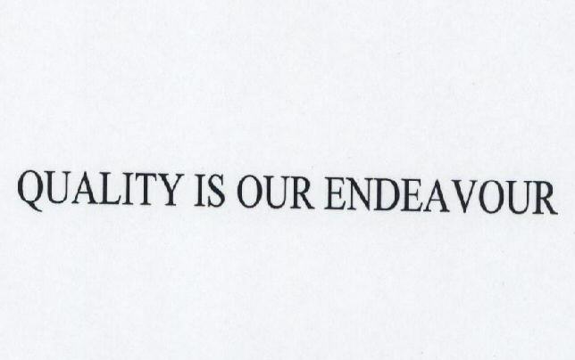 Quality Is Our Endeav Our Device mark 1374019 Trademark