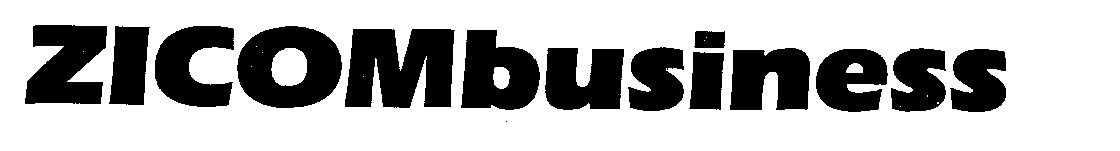 Zicombusiness (heavy Characters) Device mark 1448823 Trademark