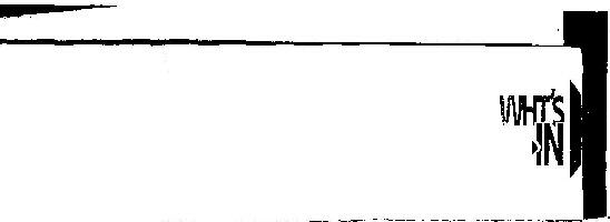 Wht's In (label) Device mark 2526779 Trademark