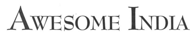 Awesome India Device mark 1662597 Trademark