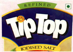 Tip Top (lable) Device mark 1144565 Trademark