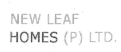 New Leaf Homes P Ltd (device) Device mark 2377298 Trademark