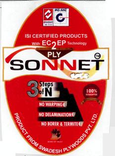 Ply Sonnet Device mark 2442849 Trademark