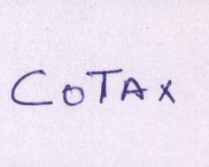 Cotax Device mark 1516822 Trademark