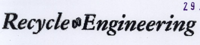 Recycle & Engineering (label) Device mark 1778965 Trademark