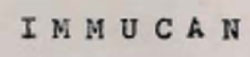 I M M U C A N Device mark 658746 Trademark