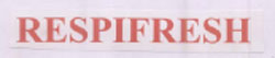 Respifresh Device mark 1739157 Trademark