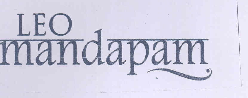 Leo Mandapam Device mark 1644011 Trademark