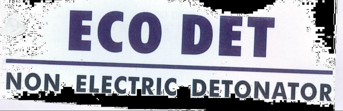 Eco Det Non Electric Detonator Device mark 2166370 Trademark
