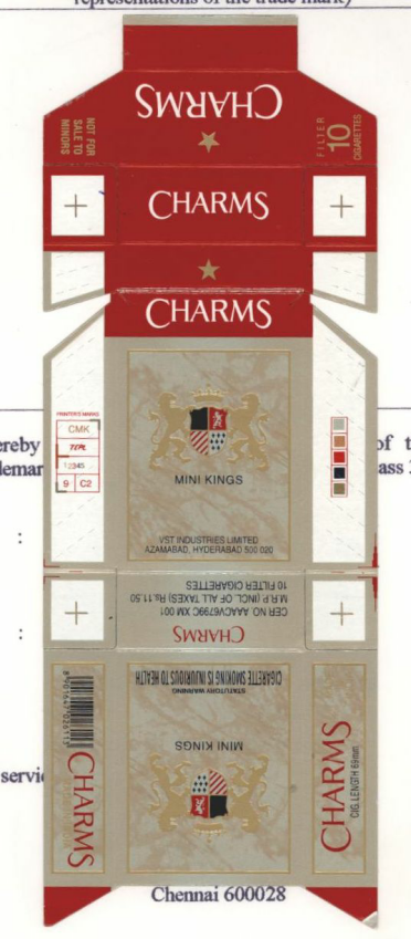 Charms Device mark 1126723 Trademark