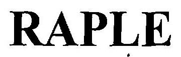 Raple Device mark 2481618 Trademark