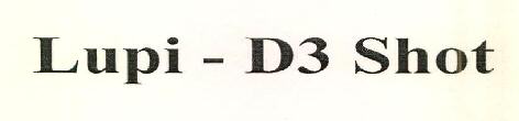Lupi -d3 Shot Device mark 2636791 Trademark