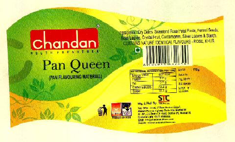 Chandan Mouth Freshener Pan Queen Device mark 2834098 Trademark