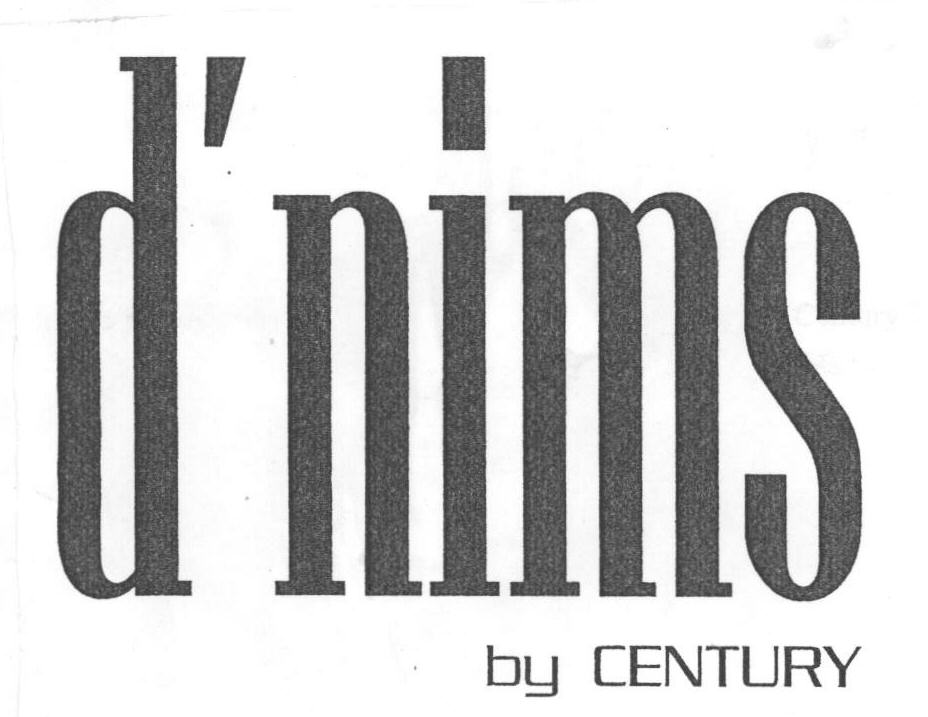 D" Nims (label) Device mark 1673421 Trademark