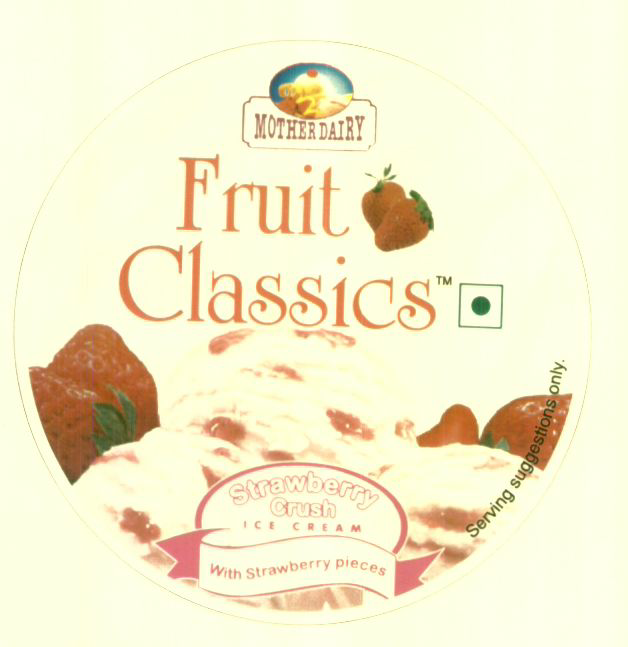 Fruit Classics (strawberry Fruit Device) Device mark 1141276 Trademark