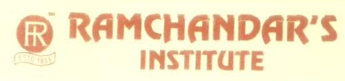 Ramchandar-s Institue (label) Device mark 1628125 Trademark