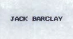 Jack Barclay Device mark 997705 Trademark
