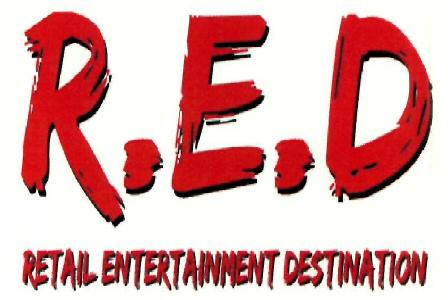 R.e.d Retail Entertainment Destination (device) Device mark 2357844 Trademark