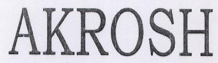 Akrosh Device mark 1568024 Trademark