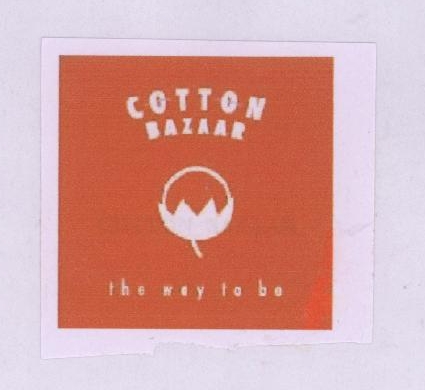 Cotton Bazaar (label) Device mark 1781087 Trademark