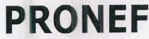 Pronef Device mark 2407595 Trademark