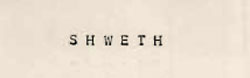 Shweth Device mark 668967 Trademark