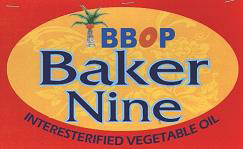Bbop, Baker Nine, Interesterified Vegetable Oil Device mark 1786650 Trademark