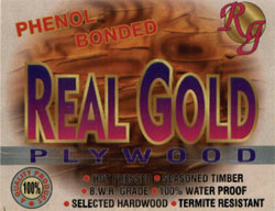 Real Gold Plywood Device mark 814855 Trademark