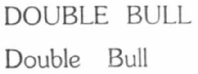 Double Bull Device mark 780141 Trademark